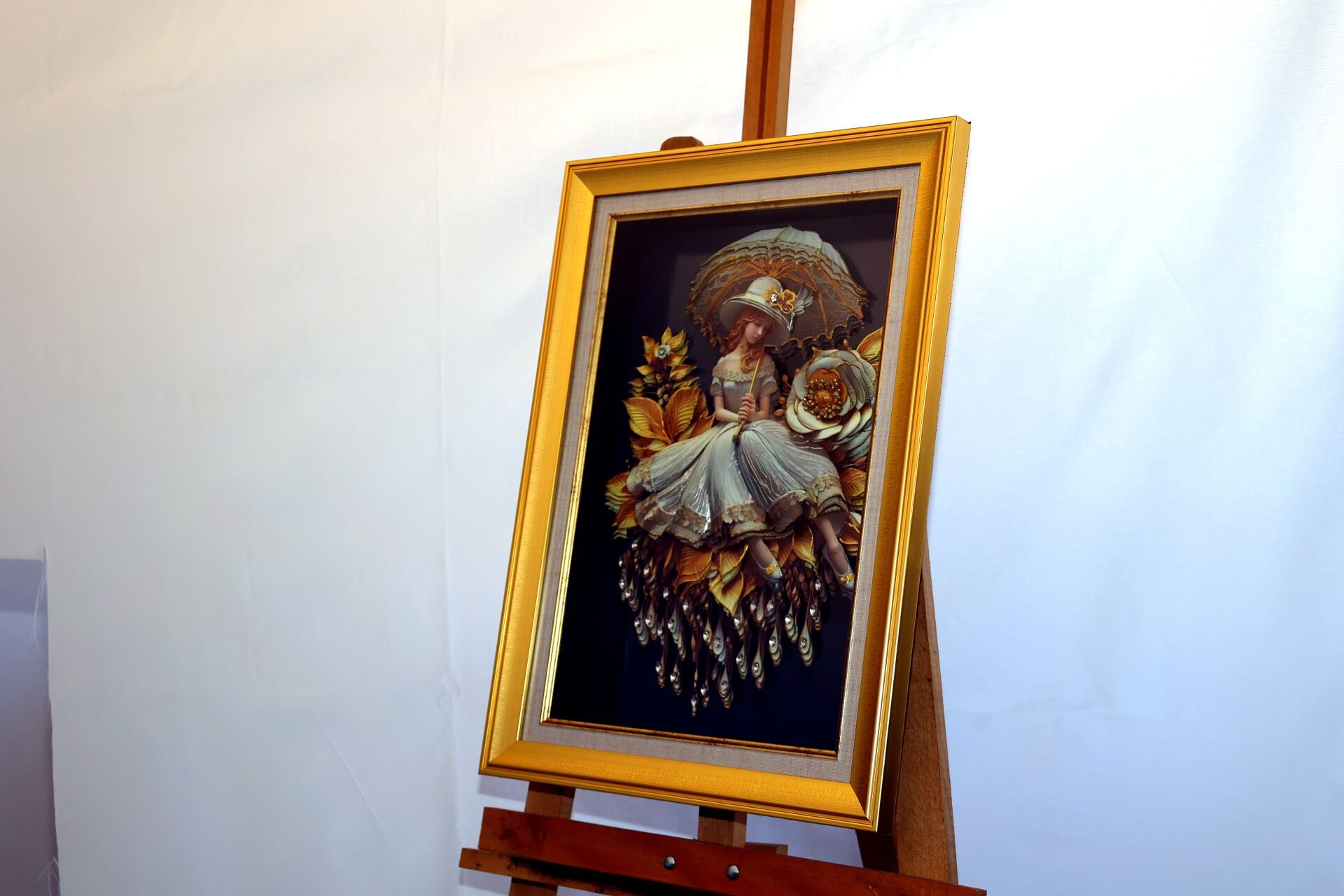 ADEM5 | El Yapımı 35*50 Rölyef Tablo by Kader Lale